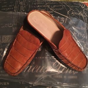 Kenneth Cole genuine leather mules